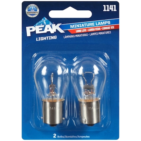 Peak Mini Automotive Bulb S8 1141LL-BPP